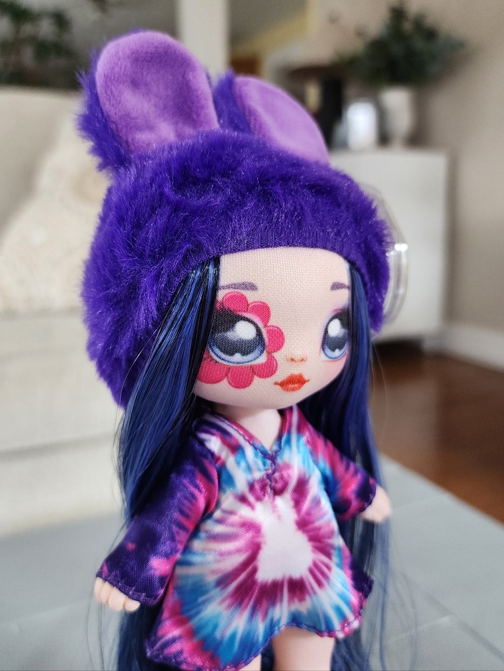 Na!Na!Na! Surprise - Surprise Doll Melanie Mod Purple Bunny Series 4 Cutie - Picture 5 of 6
